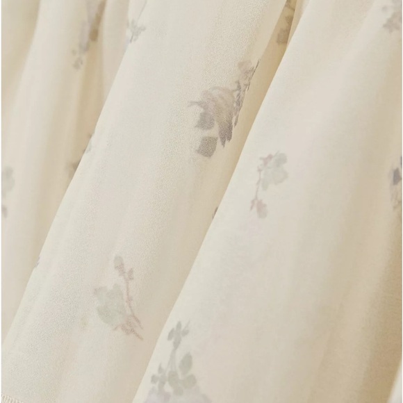 NEW GANNI Pleated Georgette Dress Size XL / US 10 / UK 14 - Picture 4 of 4